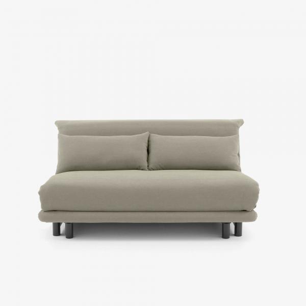 BEDSETTEE 155 WITHOUT ARMS WITH LUMBAR CUSHIONS SOFT VERSION AMALFI FABRIC Ligne Roset