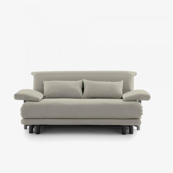 BEDSETTEE 155 WITH ARMS WITH LUMBAR CUSHIONS SOFT VERSION AMALFI FABRIC Ligne Roset